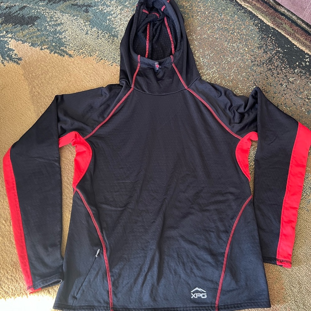 Cabela's XPG Black and Red Hoodie